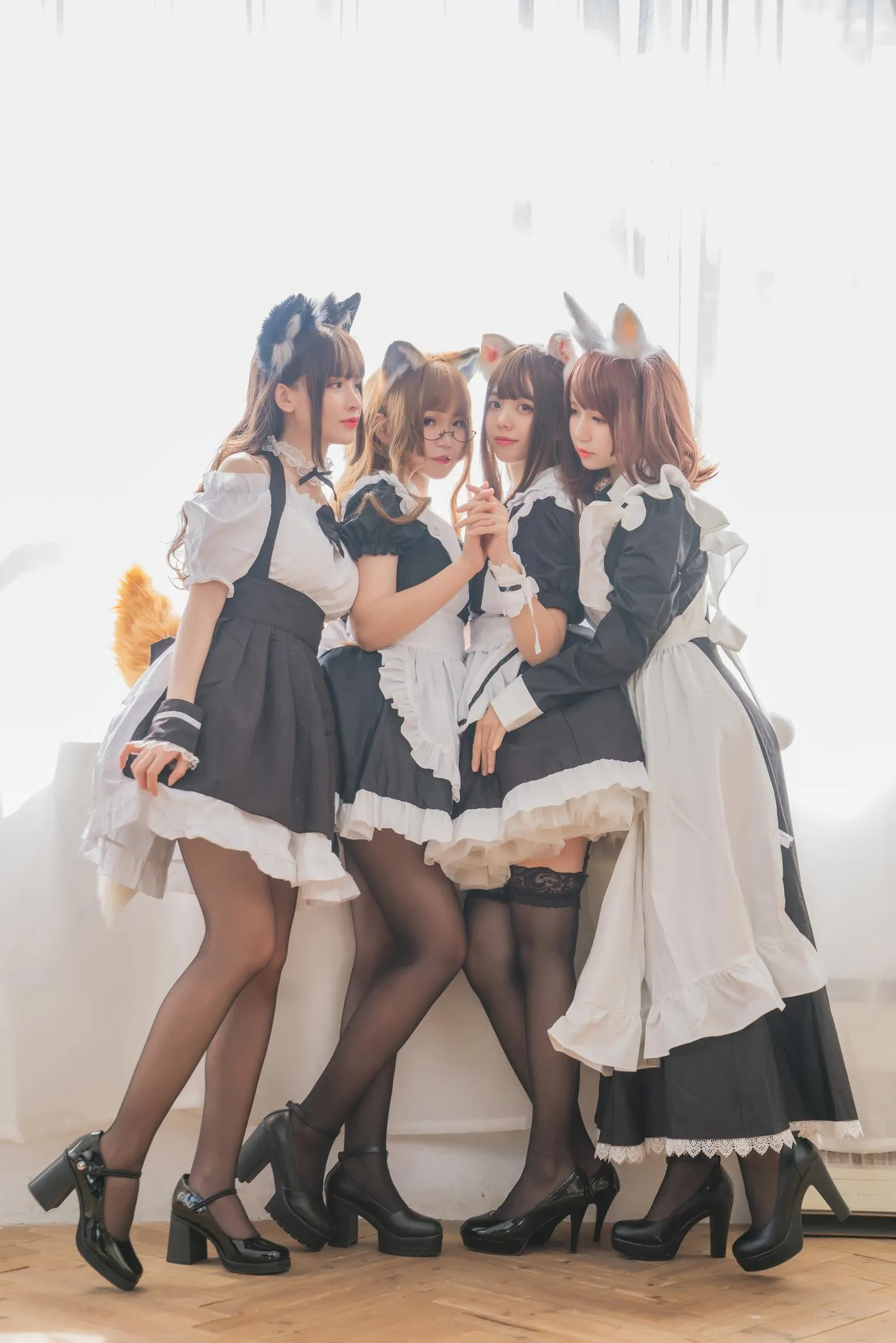小野妹子w – NO.48 &白金&宅夏&前羽 四人彼女电子档 [77P]插图6